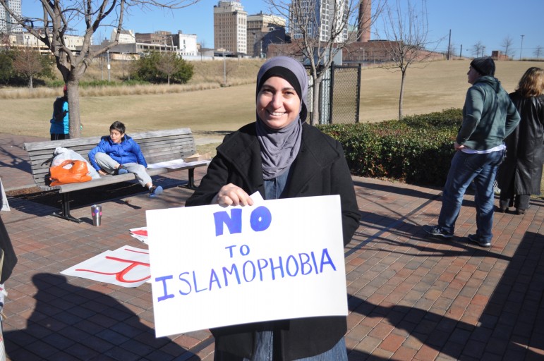 Yasmin Nimer, the Islamic Studies teacher and a counselor at the Islamic Academy of Alabama