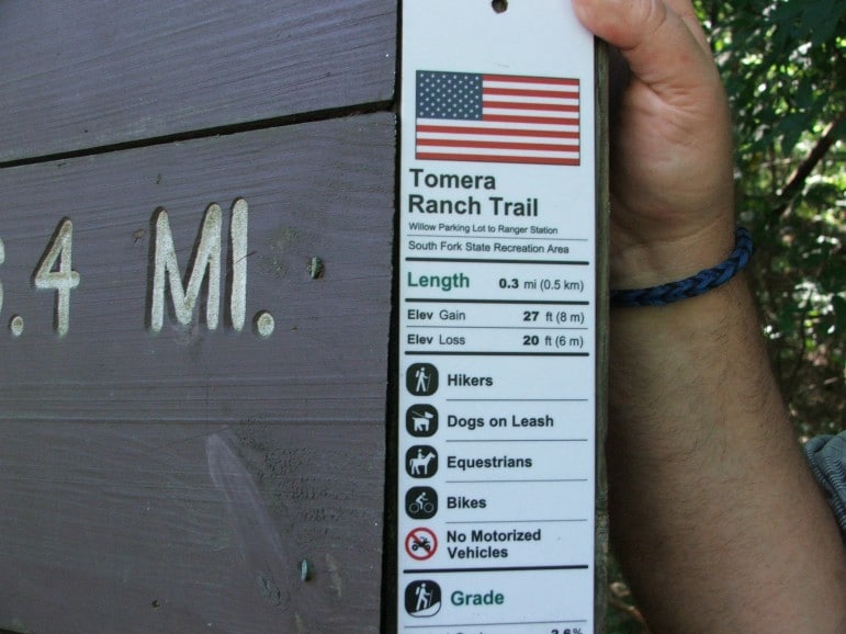 A sample sign