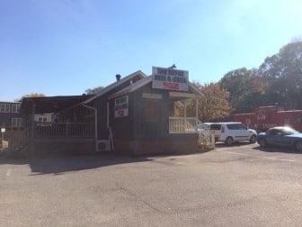 The Depot Deli in Helena, AL. This quaint little lunch spot is just a few miles from the spot where a Colonial Pipeline gas line was found leaking in September and exploded in late October. 