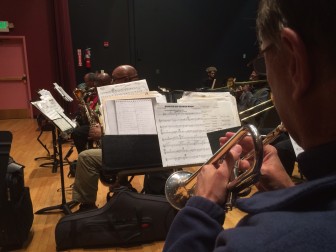Trumpeter David Carlyle's perspective. 